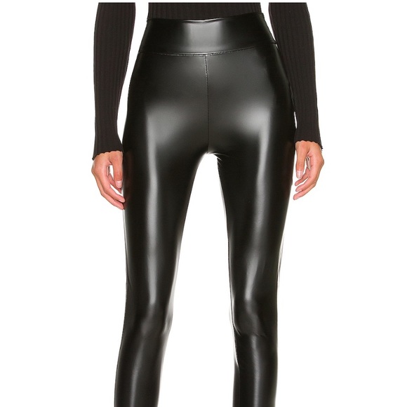 Steve Madden Skinny Dip Faux Leather Legging - Picture 1 of 11